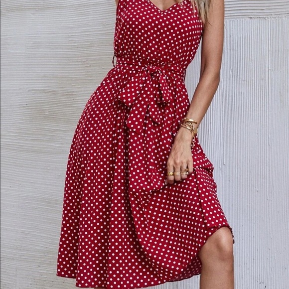 Floral print belted dress - Picture 5 of 6